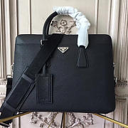 PRADA Leather Briefcase 4193 - 6