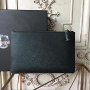 Prada Leather Clutch Bag 4304 28cm - 4