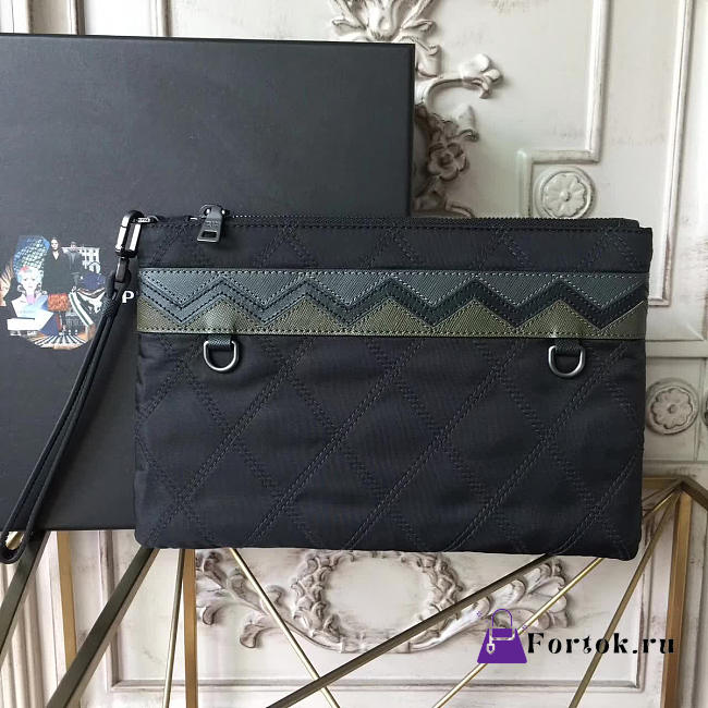 Prada nylon clutch 4306 28cm - 1