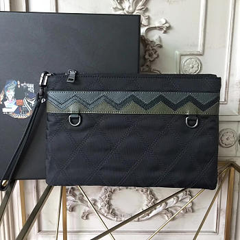 Prada nylon clutch 4306 28cm