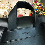 YSL Monogram Backpack Tassels Black 4802 28cm  - 3
