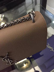 YSL Medium SUNSET Grained Leather Tan 4856 22cm  - 4