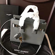 YSL Sac-De-Jour Baby Gray 4912 26cm - 5