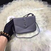 YSL Monogramme Sac Université Gray 4939 16cm  - 1