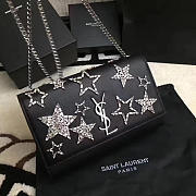 YSL Monogram KATE Star Black 24cm  - 1