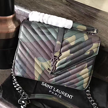 YSL MONOGRAM College Camouflage Hardware Metal 5068 24cm