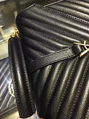 YSL MONOGRAM College Black 5093 24cm - 2