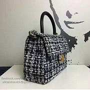 Chanel Tweed Top Handle Bag A13042 25cm - 4