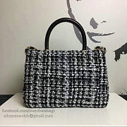 Chanel Tweed Top Handle Bag A13042 25cm - 3