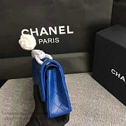 Chanel Lambskin Classic handbag Blue A01112 25cm - 6
