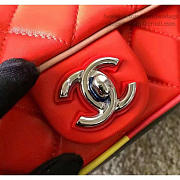 Chanel Red Multicolor Small Flap Bag A150301 23cm - 4