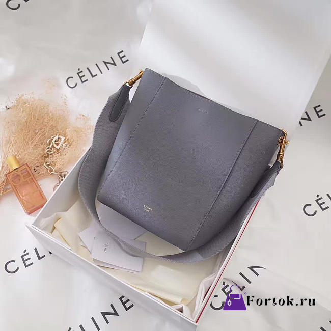 Celine Leather Sangle Z955 24.5cm - 1