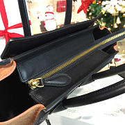 Celine Leather Nano Luggage Z978 20cm  - 4