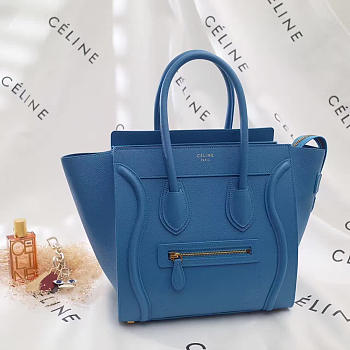 Celine Leather Micro Luggage Z1044 26cm 