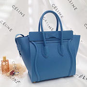 Celine Leather Micro Luggage Z1044 26cm  - 5