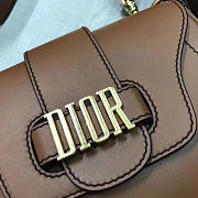 Dior FENCE Shoulder Bag Brown 22.5cm - 3