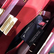 Fendi Peekaboo Red Wine 2000 23cm - 4