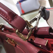 Fendi Peekaboo Red Wine 2000 23cm - 5