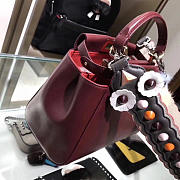 Fendi Peekaboo Red Wine 2000 23cm - 6