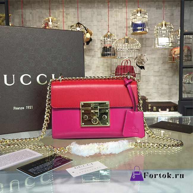 Gucci GG Leather Padlock 2167 20cm  - 1