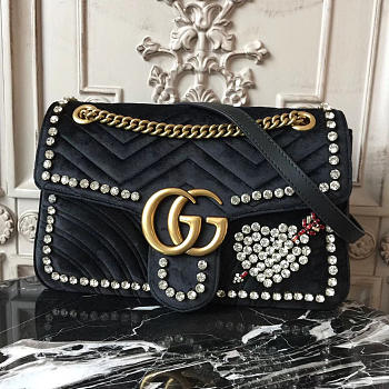 Gucci GG Leather Marmont 2247 31cm