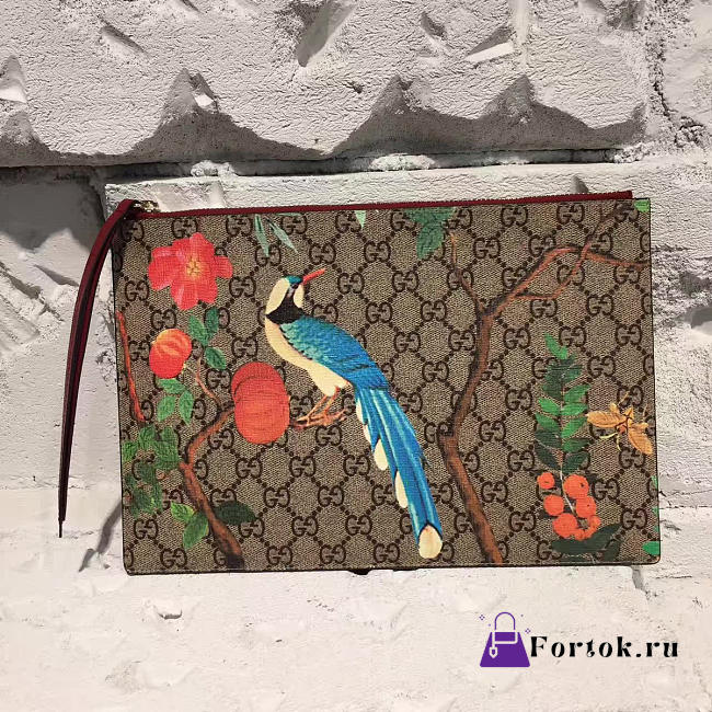 Gucci GG Leather Clutch Bags Z017 - 1