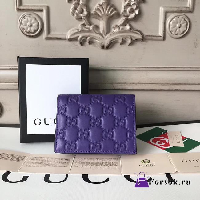 Gucci GG Leather Wallet 2574 - 1