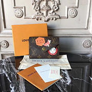 Louis Vuitton Victorine Wallet WORLD TOUR 3196  - 2