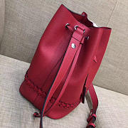 Louis Vuitton LOCKME BUCKET red 3356 - 3