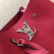 Louis Vuitton LOCKME BUCKET red 3356 - 2