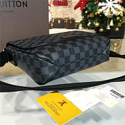 LOUIS VUITTON  Damier Graphite District PM - 5