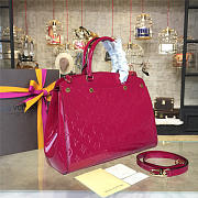 LOUIS VUITTON BREA MM Monogram Vernis Leather 3491 33cm - 5