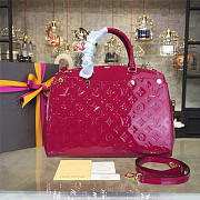 LOUIS VUITTON BREA MM Monogram Vernis Leather 3491 33cm - 4