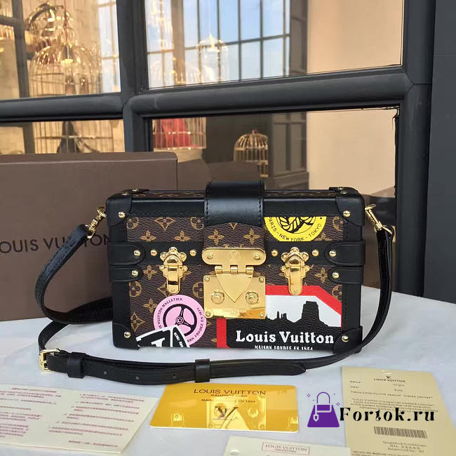 Louis Vuitton PETITE MALLE TOKYO Monogram 3572 18cm - 1
