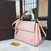 Louis Vuitton CLUNY BB Rose Ballerine  - 5