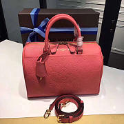 LOUIS VUITTON SPEEDY Rose poudre 3810 30cm - 1