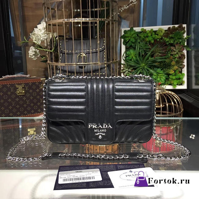 Prada Cortex Shoulder Bag Z3875 25cm - 1