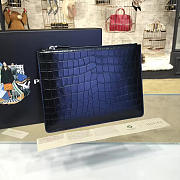 Prada Leather Clutch Bag 4189 26.5 - 1