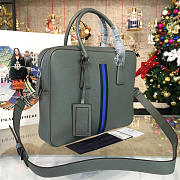 Prada Leather Briefcase 4211 - 5