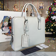 Prada Leather Briefcase 4221 - 5