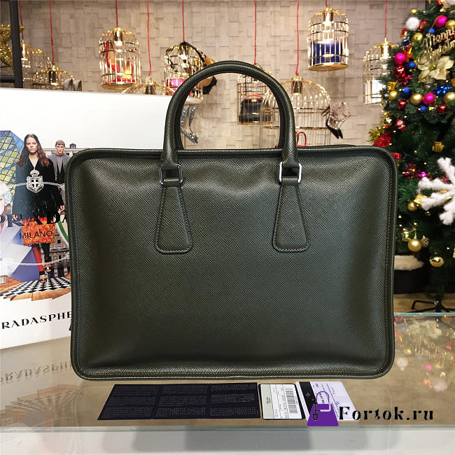 Prada Leather Briefcase 4238 - 1