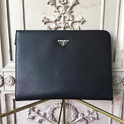 Prada Leather Clutch Bag 4277 33cm - 1