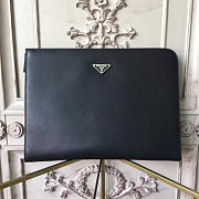 Prada Leather Clutch Bag 4277 33cm - 6