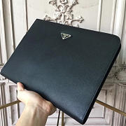 Prada Leather Clutch Bag 4277 33cm - 5