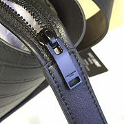 YSL DOWNTOWN Small CABAS Full Black 30cm  - 3