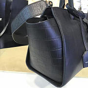 YSL DOWNTOWN Small CABAS Full Black 30cm  - 5