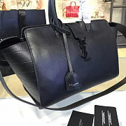 YSL DOWNTOWN Small CABAS Full Black 30cm  - 6
