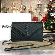 YSL MONOGRAM COLLEGE Calfskin 4789 22cm  - 1