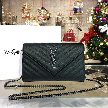 YSL MONOGRAM COLLEGE Calfskin 4789 22cm 