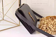 YSL Monogram Small Dylan Shoulder Bag Black 24cm  - 3